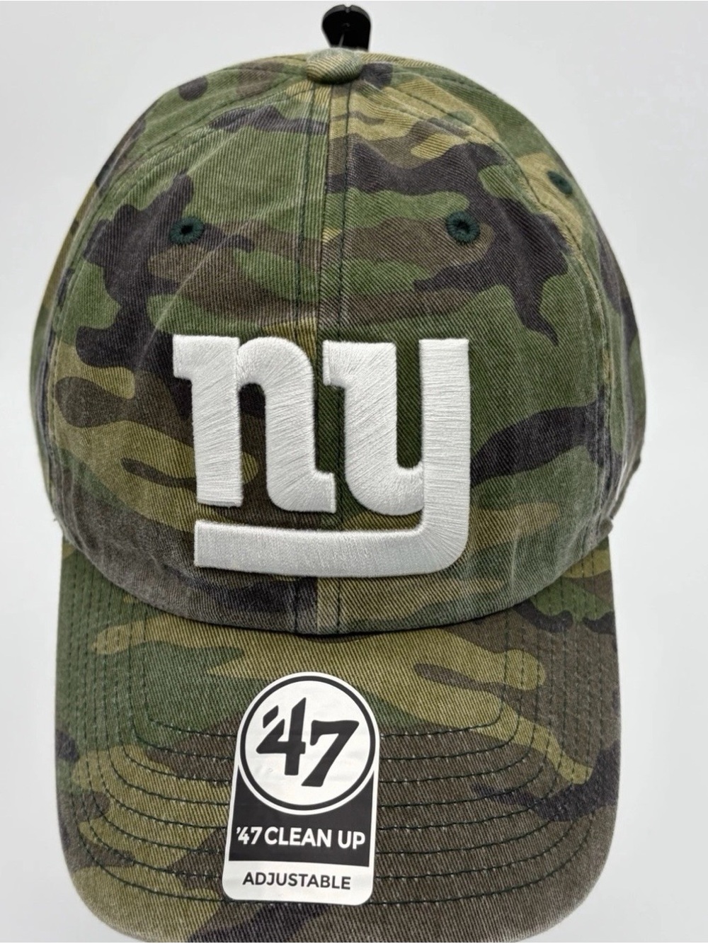 '47 NY Camo Cap with White Logo
